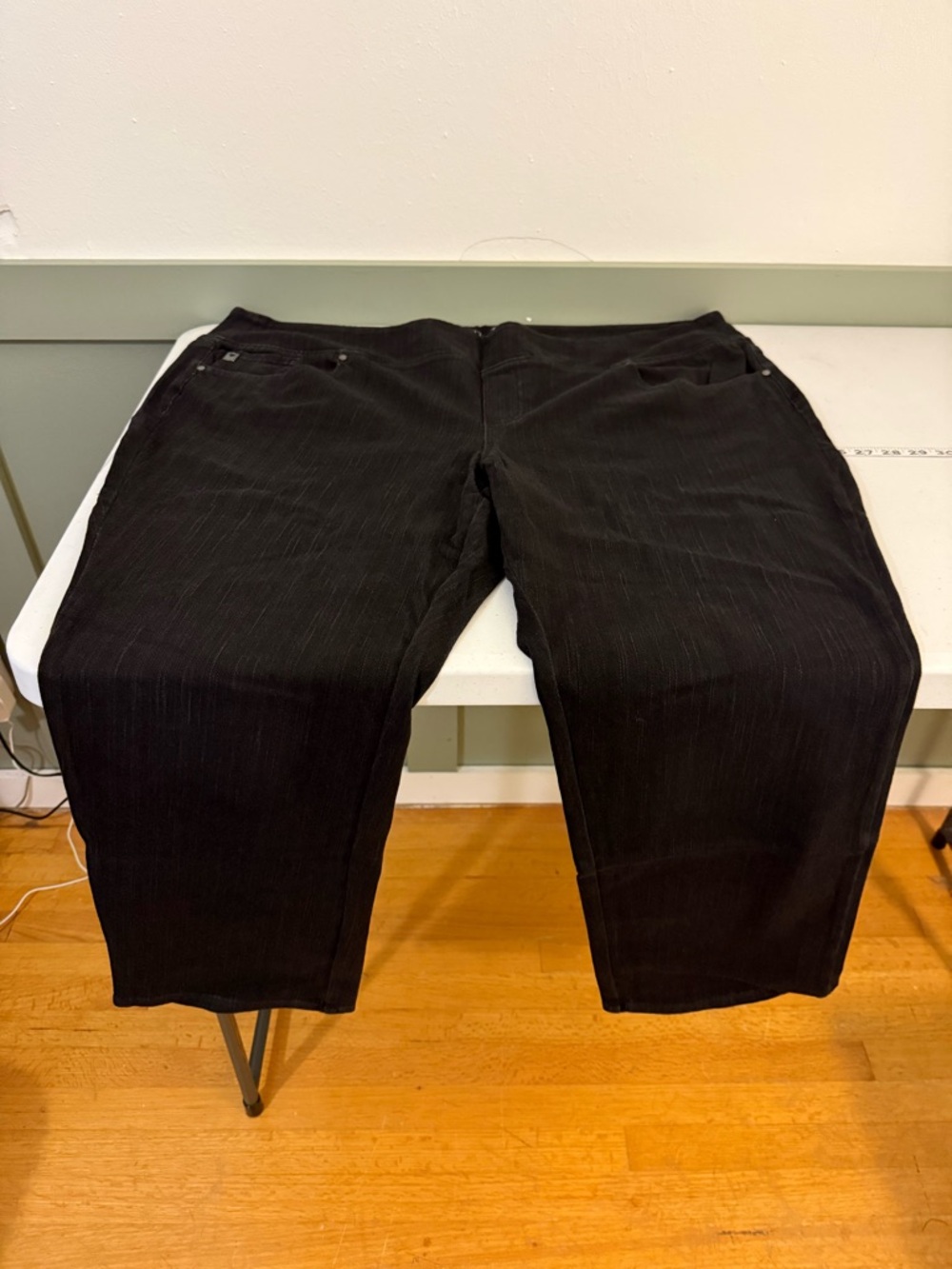 Black Wide-Leg Pants